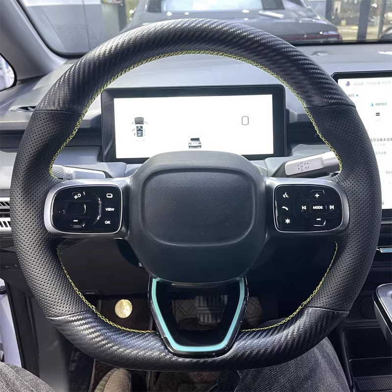 DIY czarna prawdziwa skóra akc – Fishing Boat Steering Wheel recenzja i cena